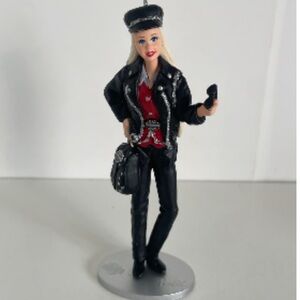 Vintage Hallmark Keepsake Ornament Harley-Davidson Barbie 2000